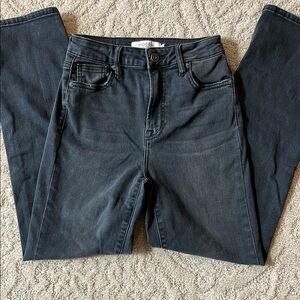 Hidden faded black size 26 ankle high waist Jeans